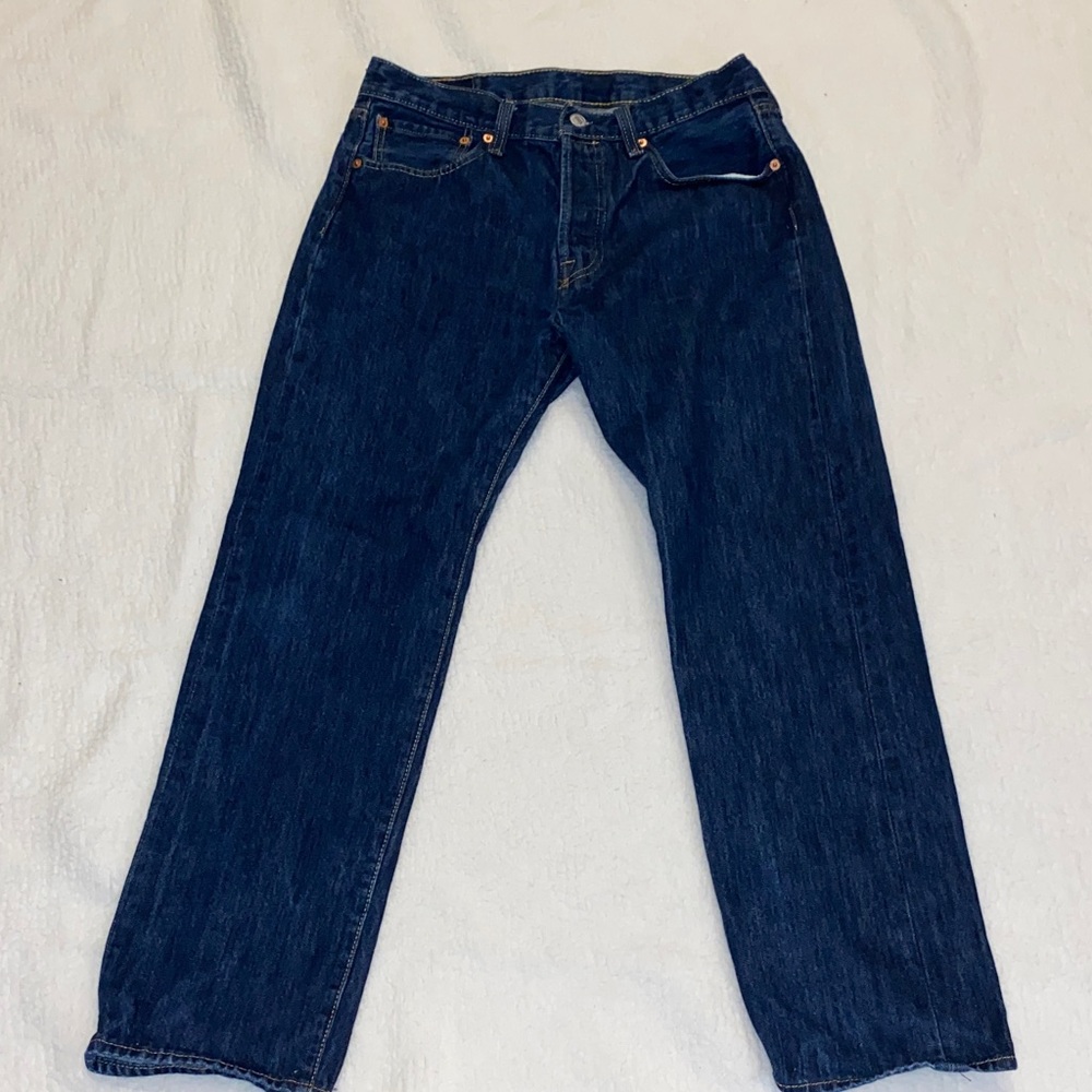 Levi's Dark Blue Straight Men's Jeans